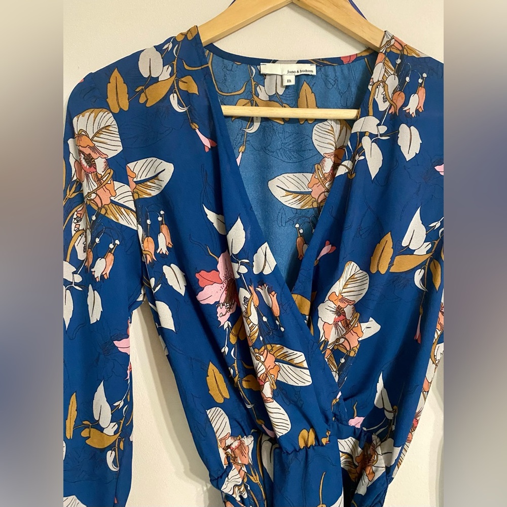 June & Hudson Floral Top